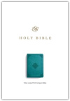 ESV Value Large Print Compact Bible: Trutone Teal